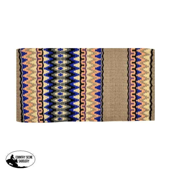 36" X 34" Wool Saddle Blanket.