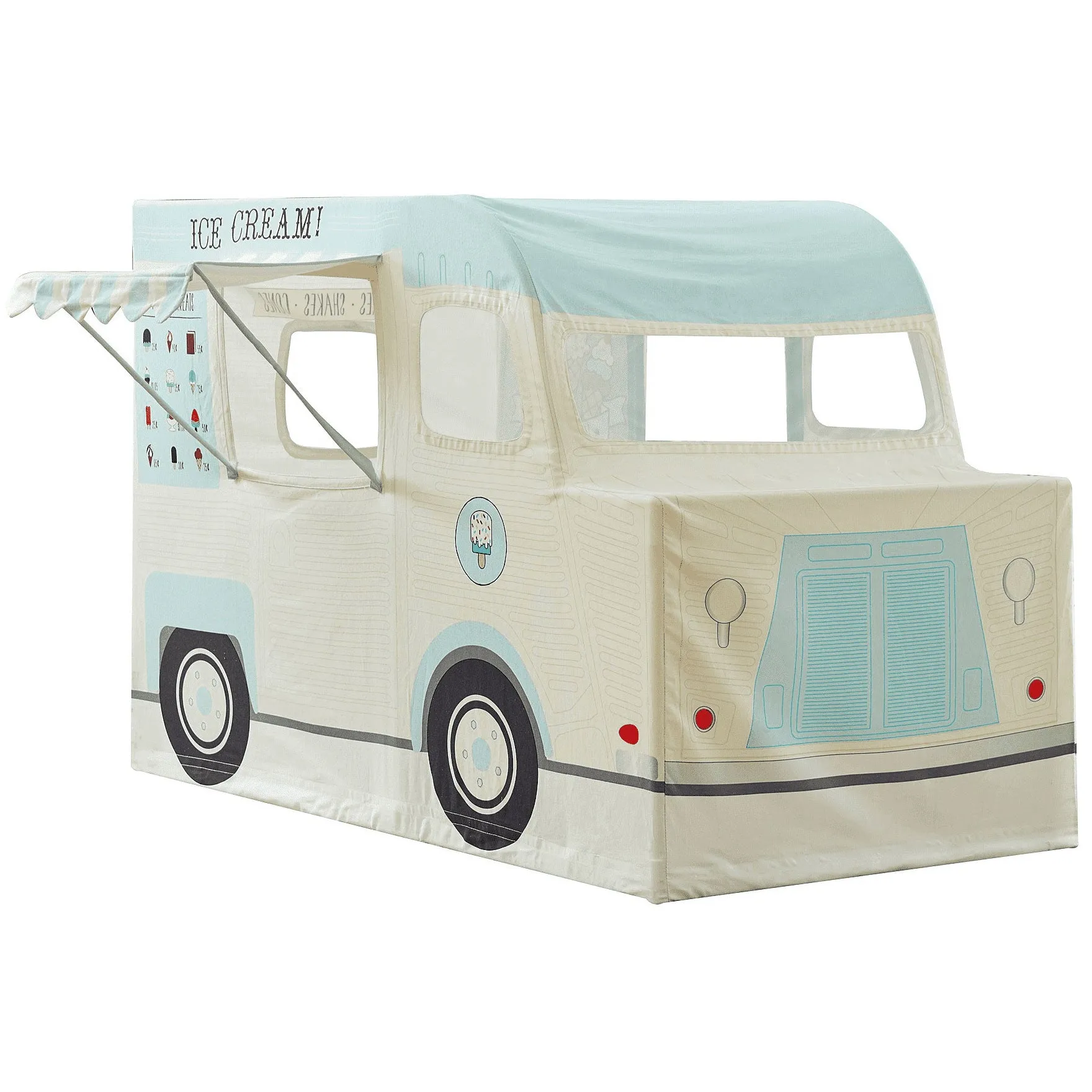 Asweets Indoor Children Kid Ice Cream Truck Pretend Play House Tent (For Parts)