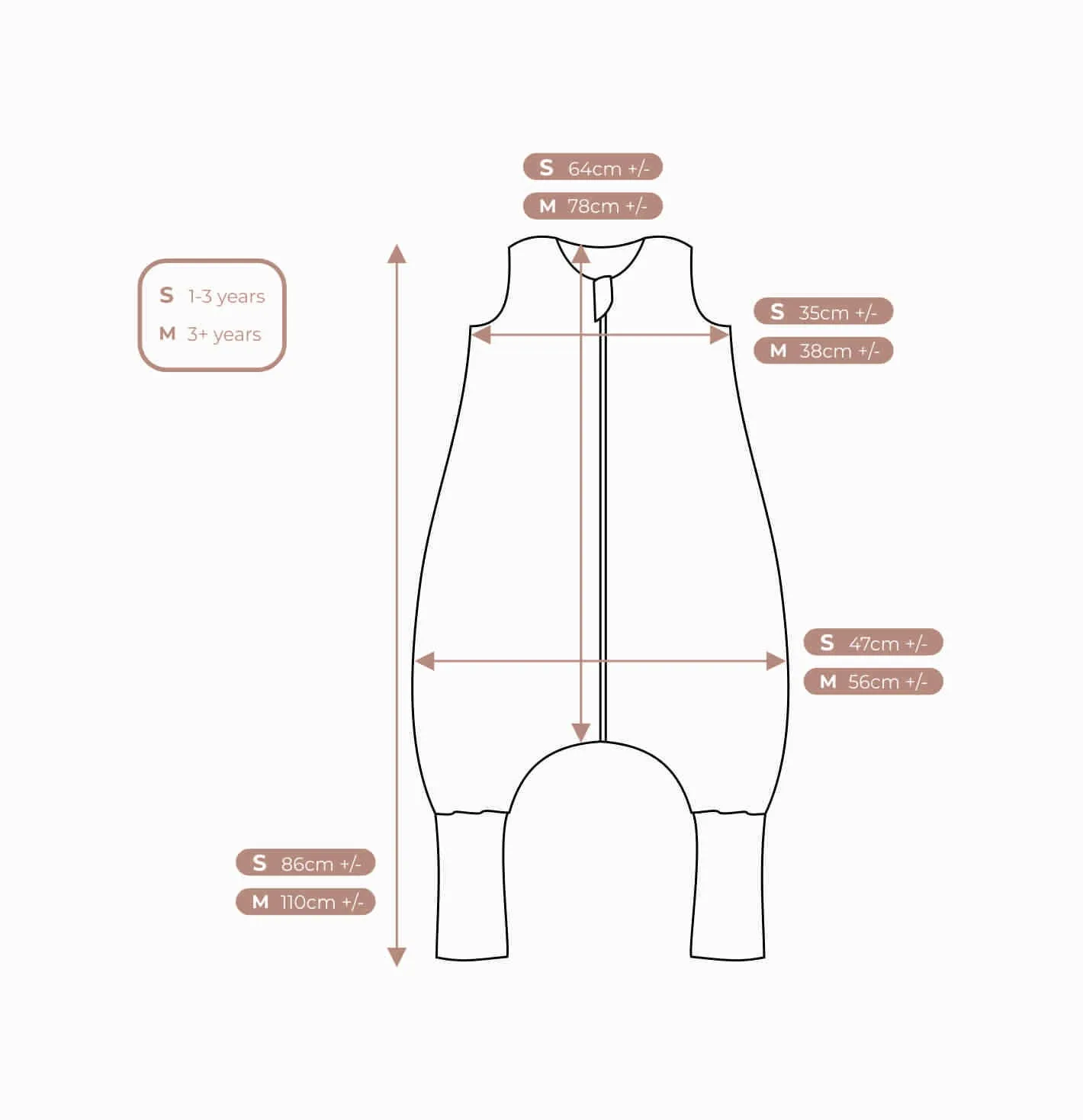 BABY SLEEPING BAG WOODLAND WITH LEGS