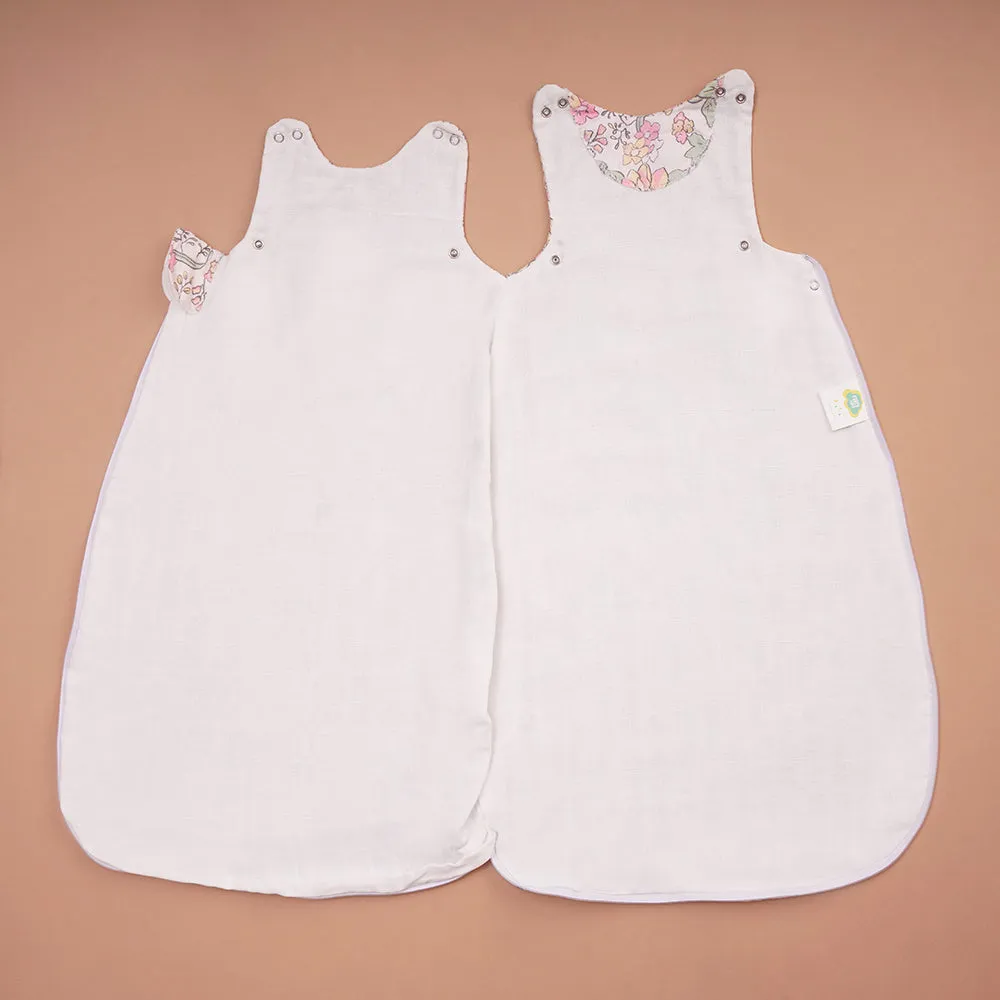 Bamboo Muslin Sleeping Bag - Flora