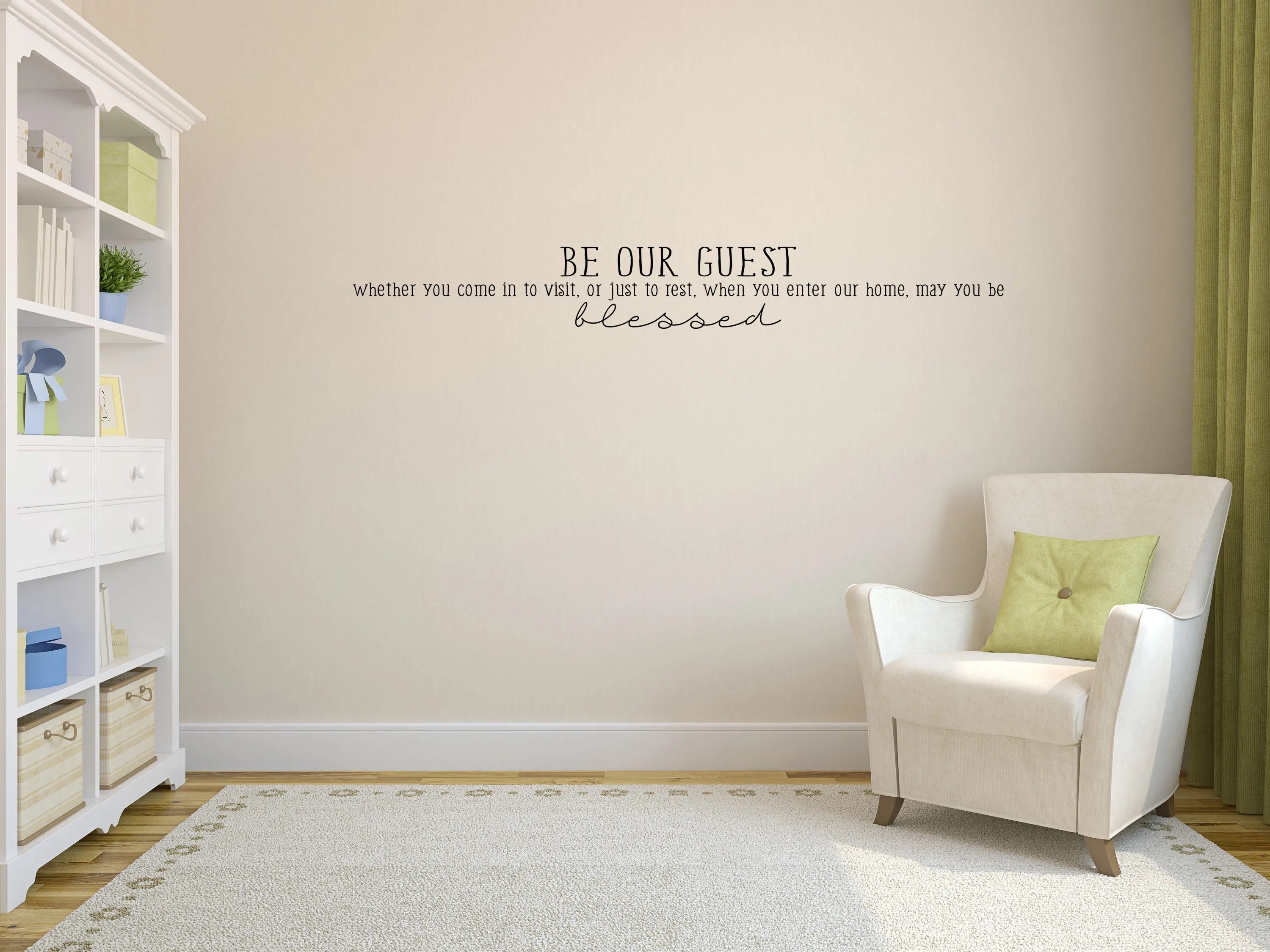 Be Our Guest Removable Wall Decal