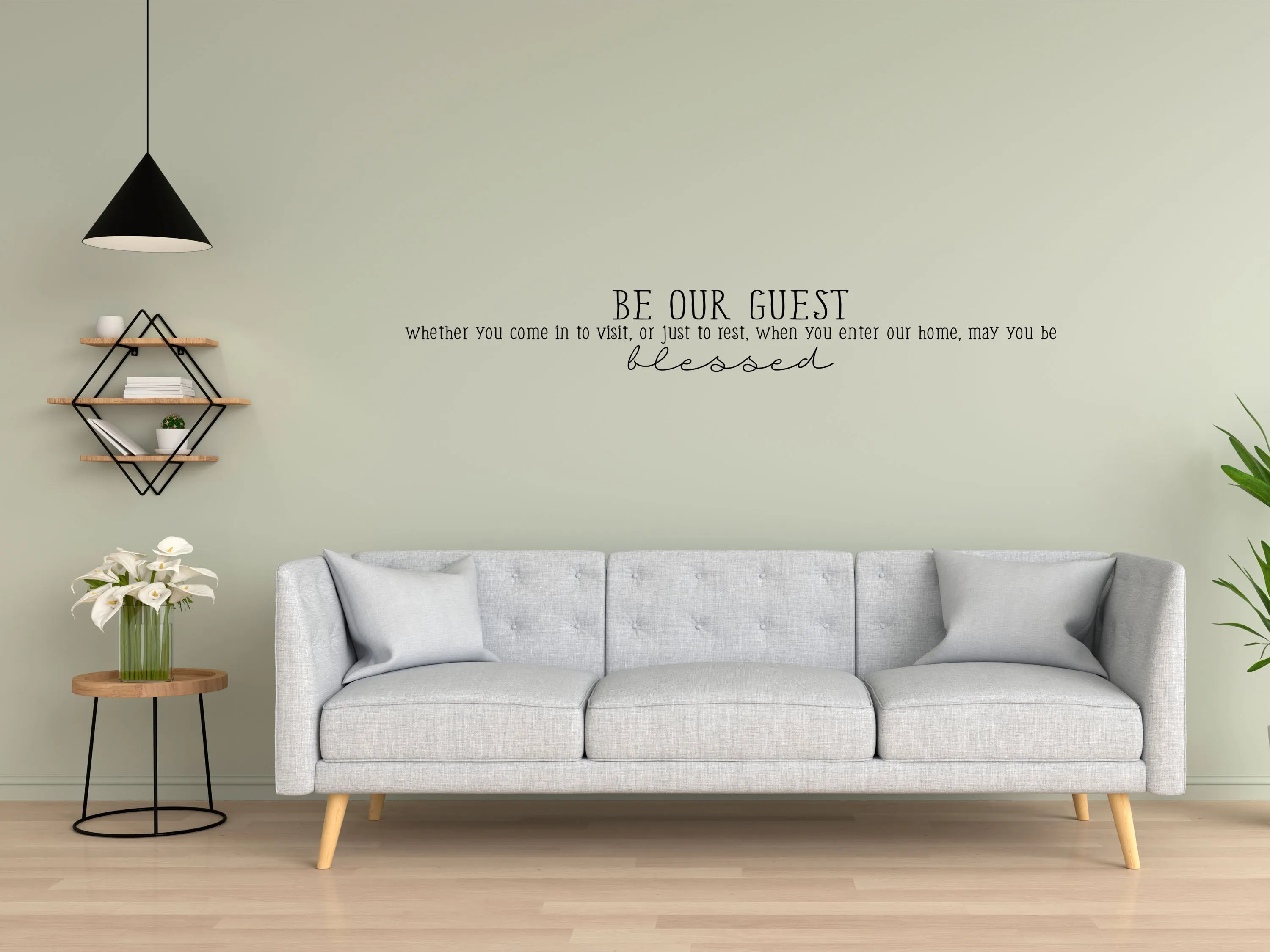 Be Our Guest Removable Wall Decal