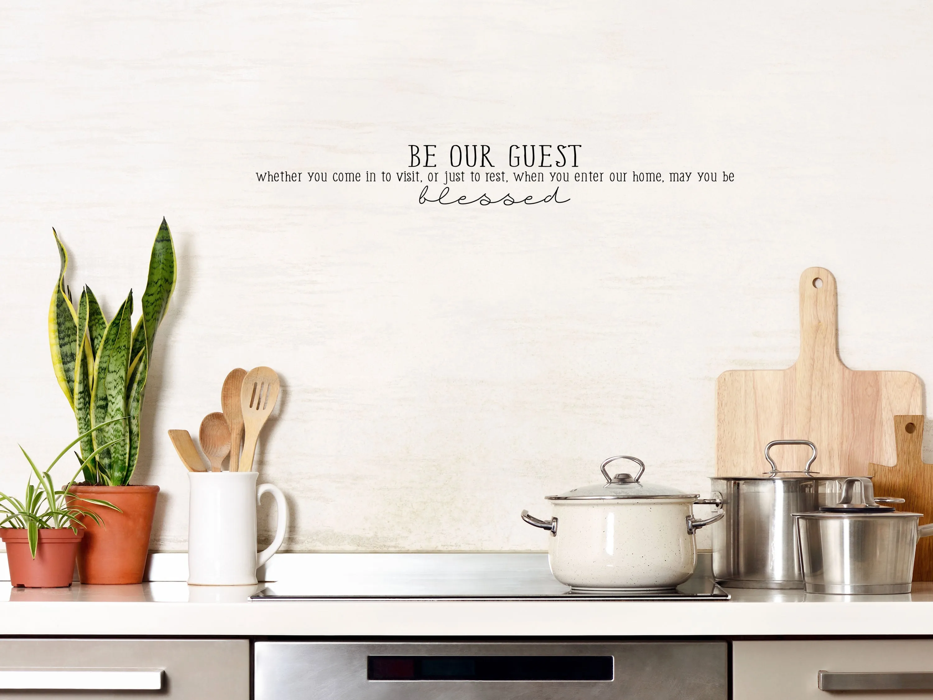 Be Our Guest Removable Wall Decal