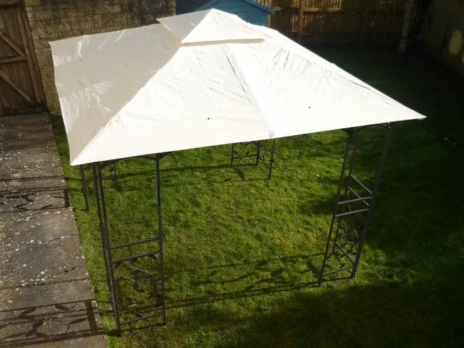 Canopy for 3m x 3m Homebase Lucca Patio Gazebo - Two Tier