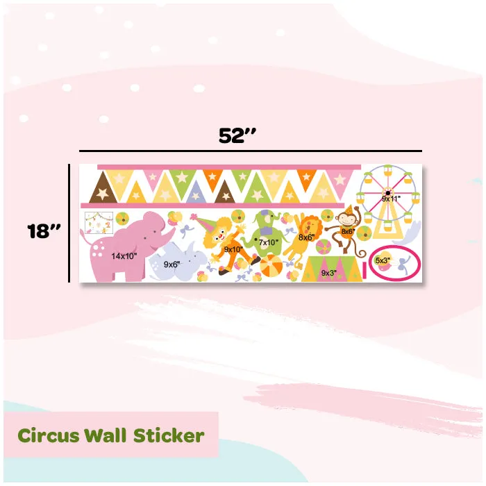 Circus Wall Sticker For Kids