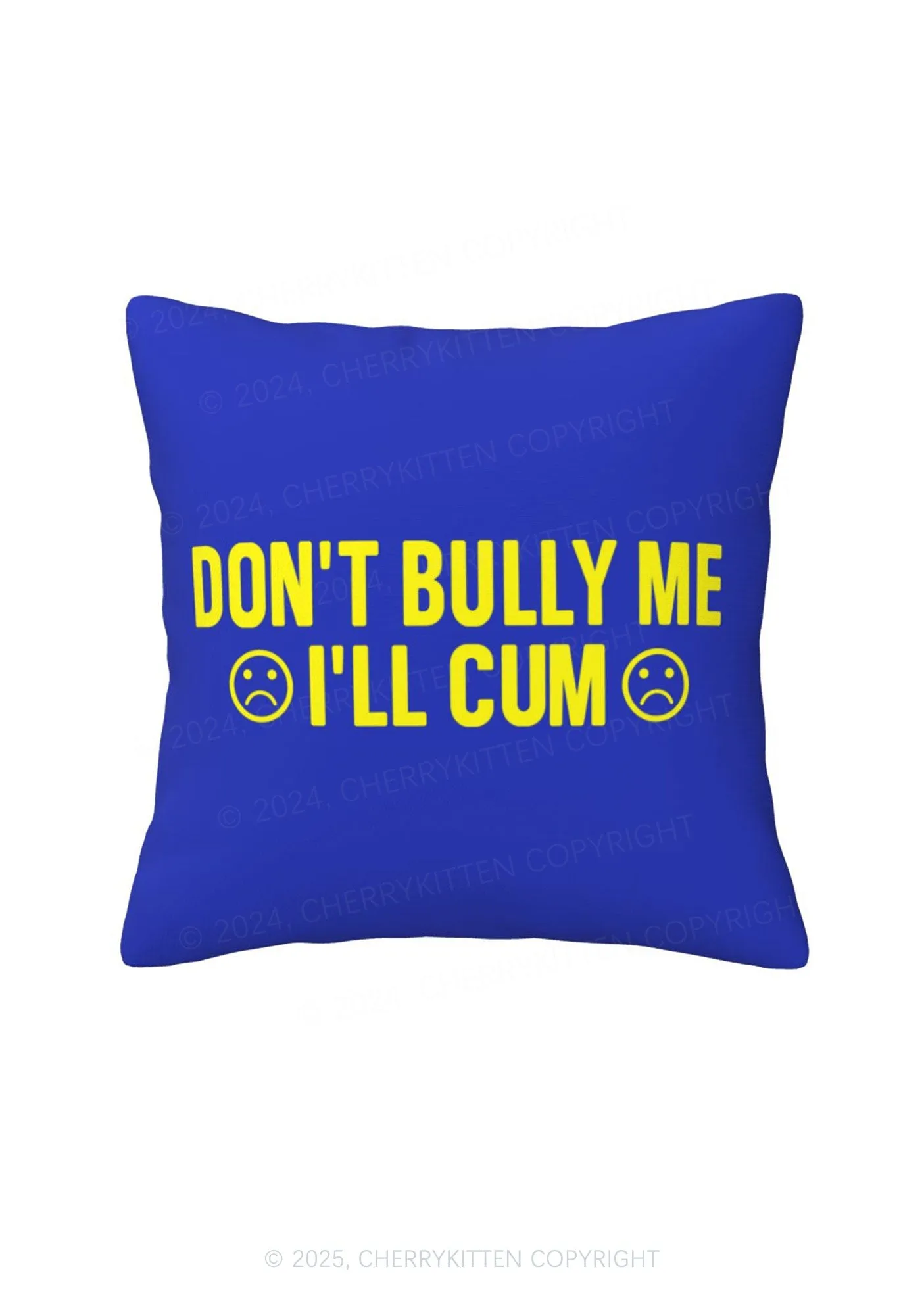 Dont Bully Me Y2K Throw Pillow Cover Cherrykitten