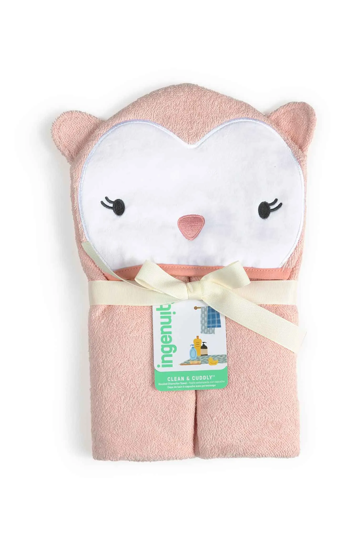Ingenuity Clean & Cuddly Hooded Character Towel