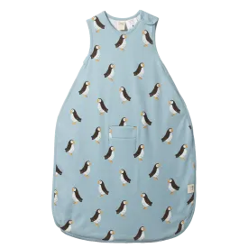 Nature Baby Organic Cotton & Merino Sleeping Bag - Puffin Print