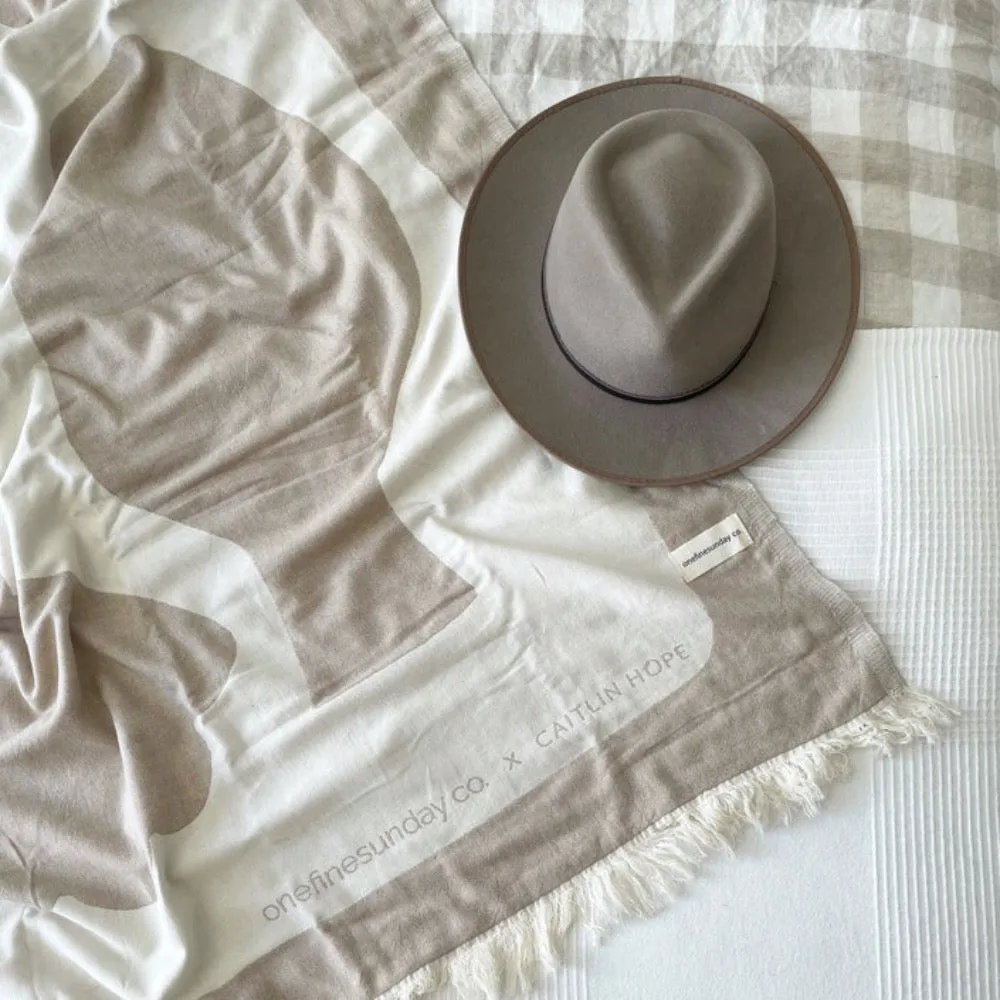 OFS Mediterranean Towel Collab x CAITLIN HOPE