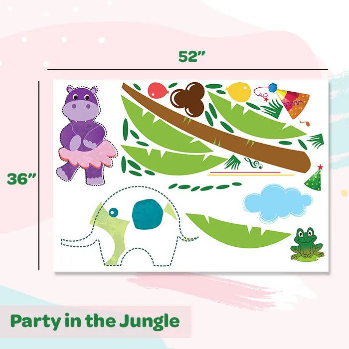 Party In The Jungle Wall Sticker