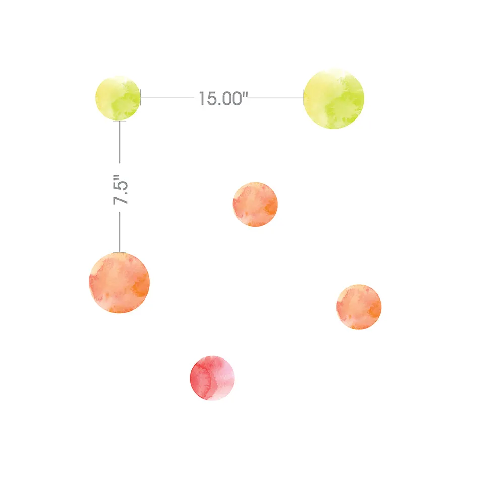 Reusable Wall Decals - All That Polka