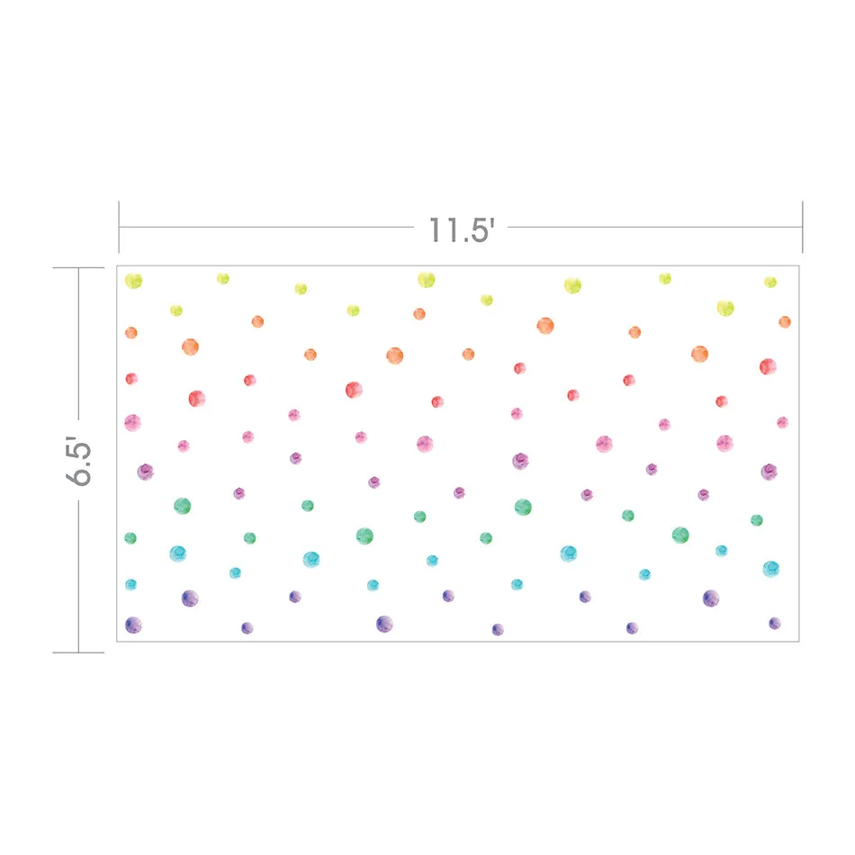 Reusable Wall Decals - All That Polka