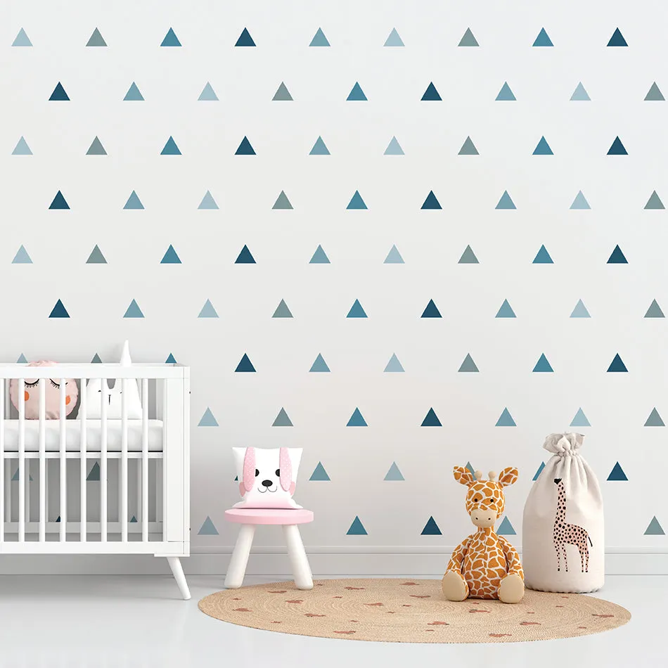 Reusable Wall Decals - Trippy Triangles