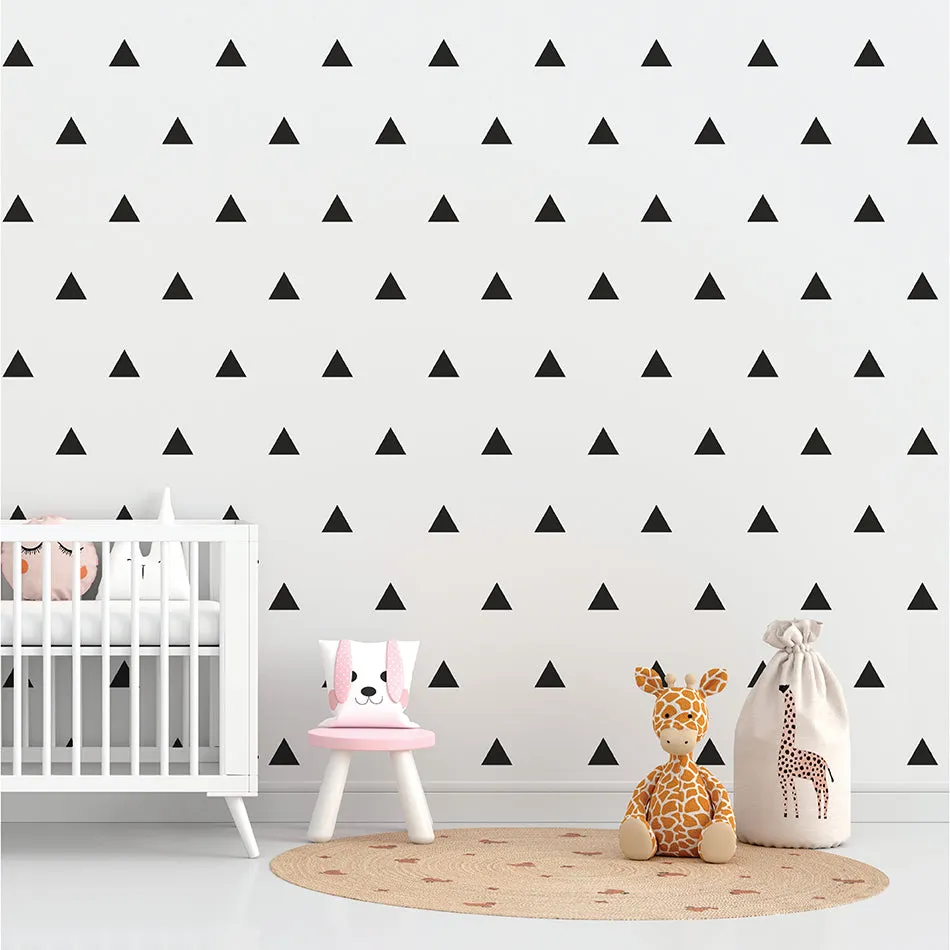 Reusable Wall Decals - Trippy Triangles