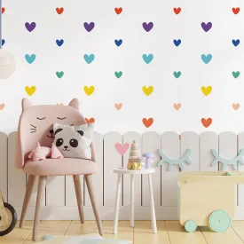 Reusable Wall Decals - Wall of Hearts