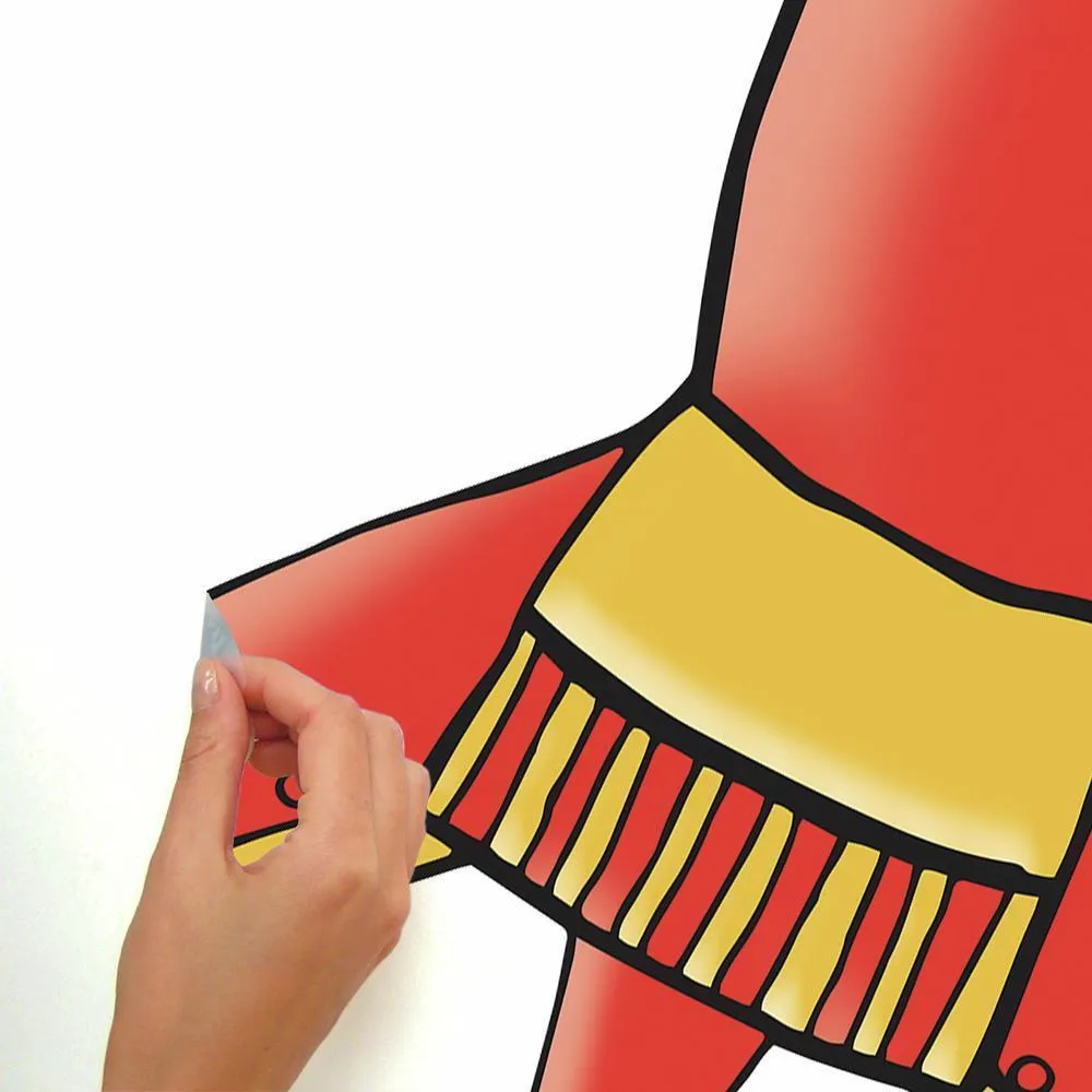 Rocket Giant Wall Decals