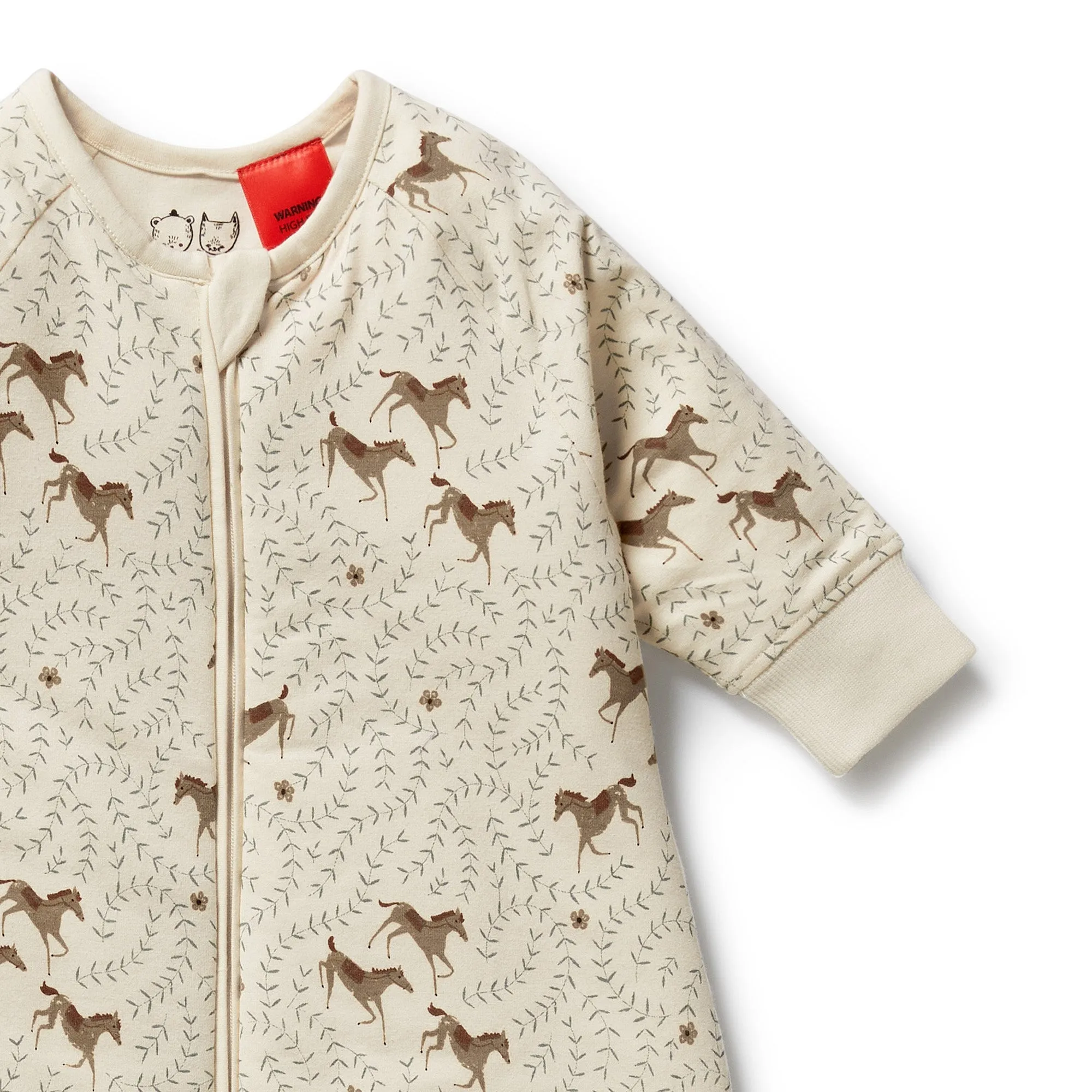 Wilson & Frenchy - Trixie Horse Organic Long Sleeved Sleeping Bag 3.5 TOG