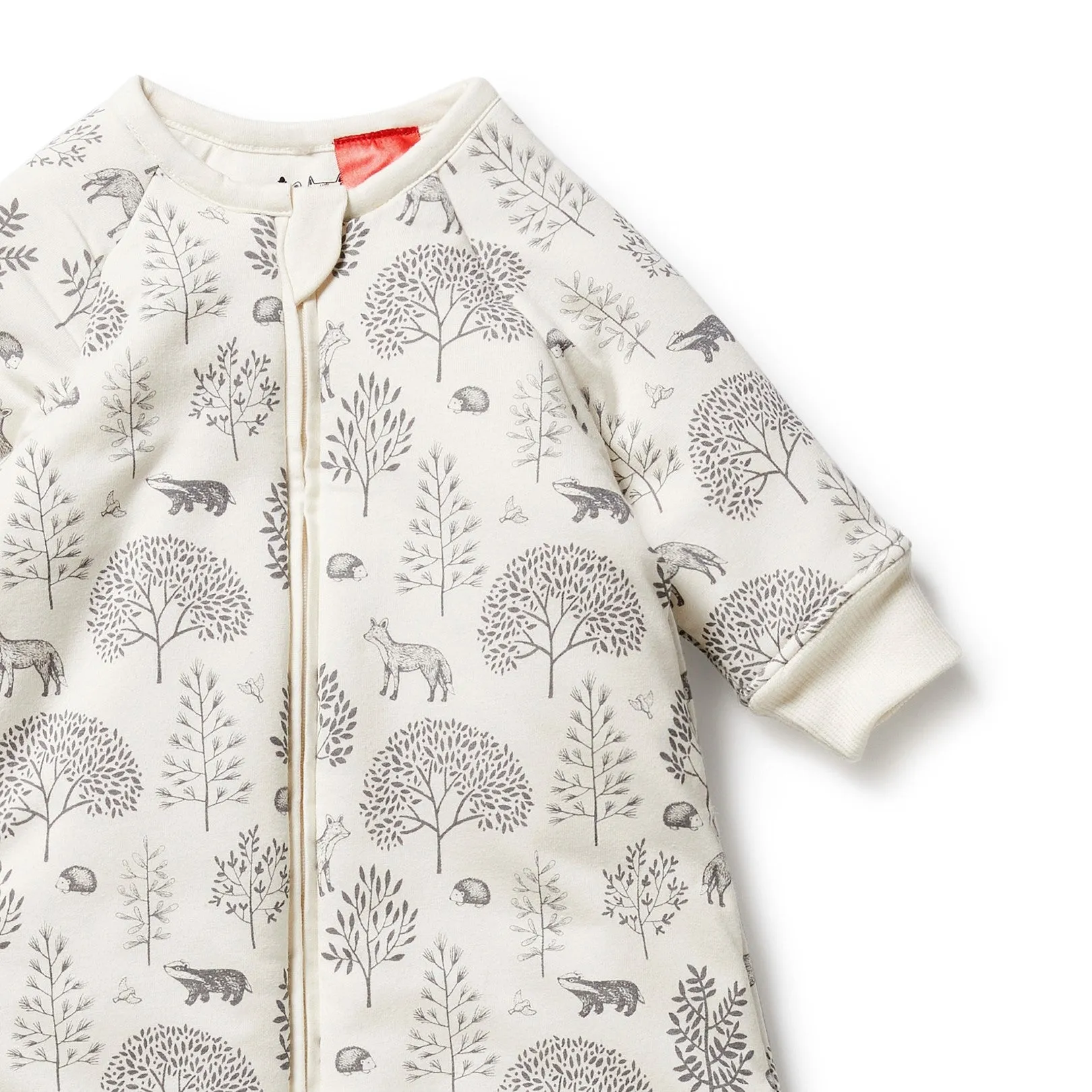 Wilson and Frenchy Organic Long Sleeved Sleeping Bag - Woodland