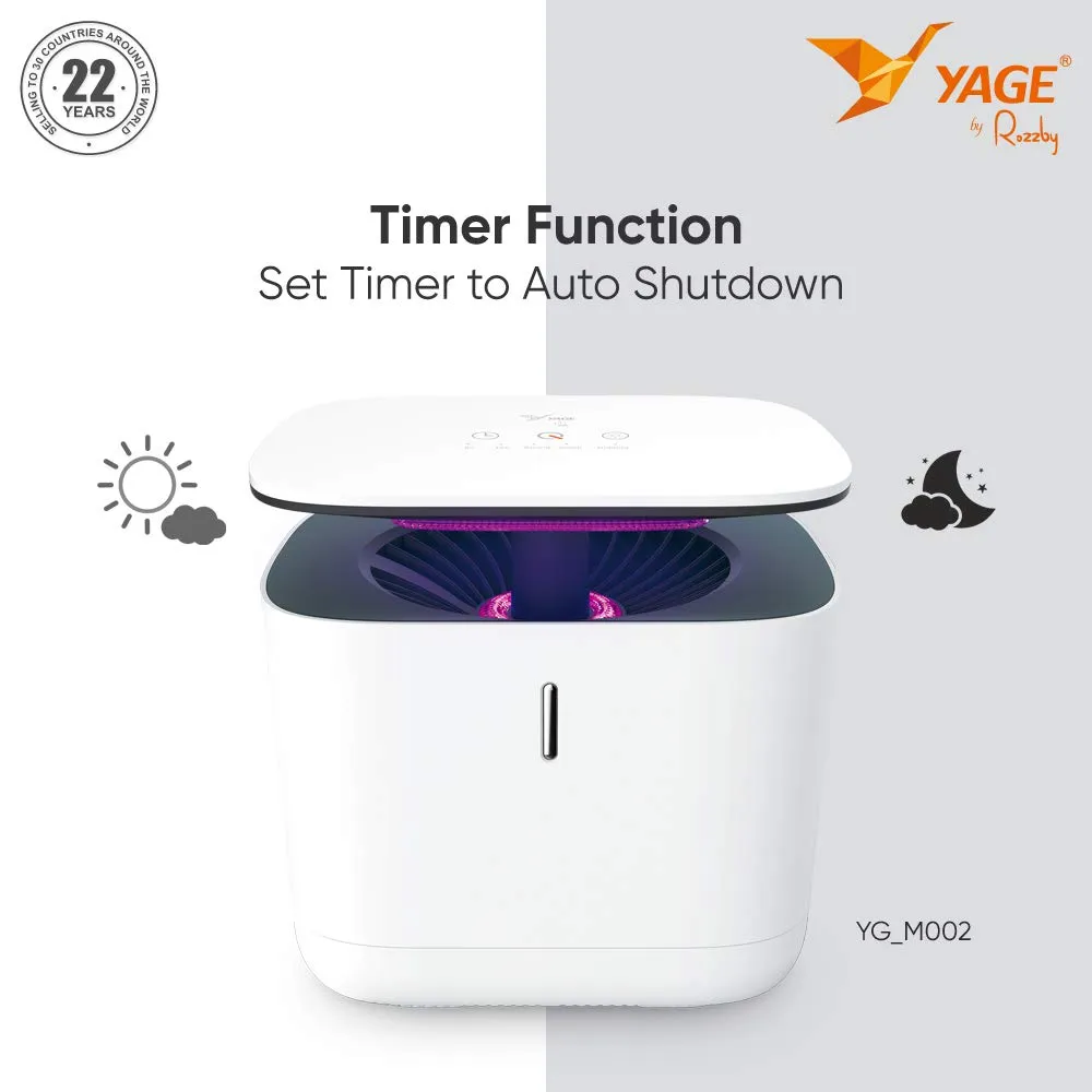 YAGE by Rozzby YGM02 Mosquito Killer Lamp with Intelligent Light Sensor and Timer Mosquito Control (6 Months Warranty)