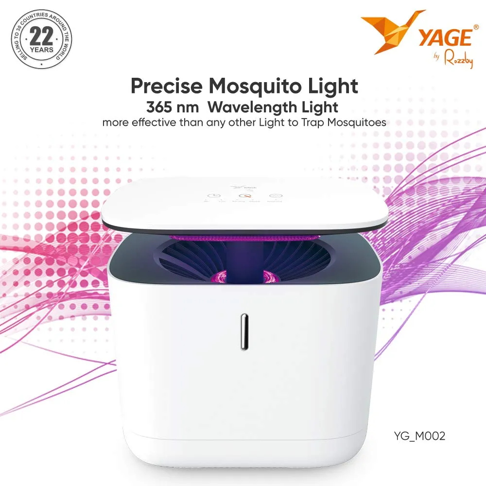 YAGE by Rozzby YGM02 Mosquito Killer Lamp with Intelligent Light Sensor and Timer Mosquito Control (6 Months Warranty)