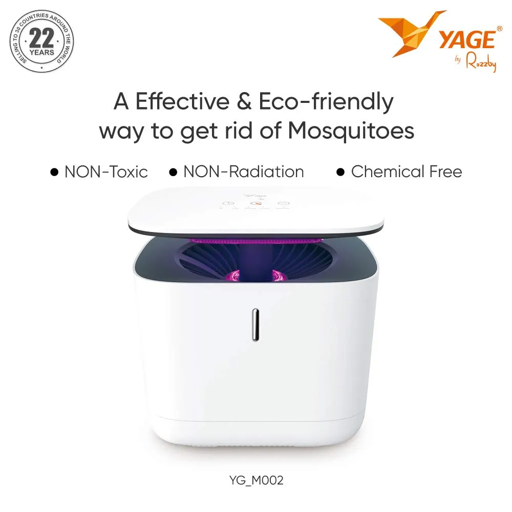 YAGE by Rozzby YGM02 Mosquito Killer Lamp with Intelligent Light Sensor and Timer Mosquito Control (6 Months Warranty)